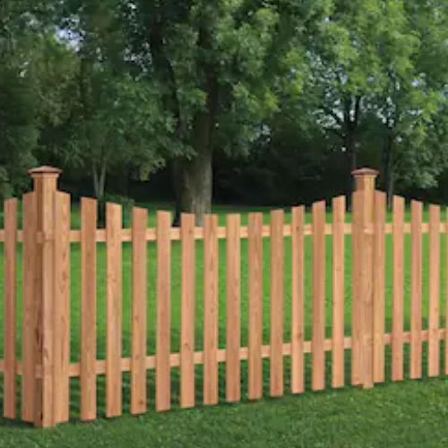 wood fence installation one picket style chicago