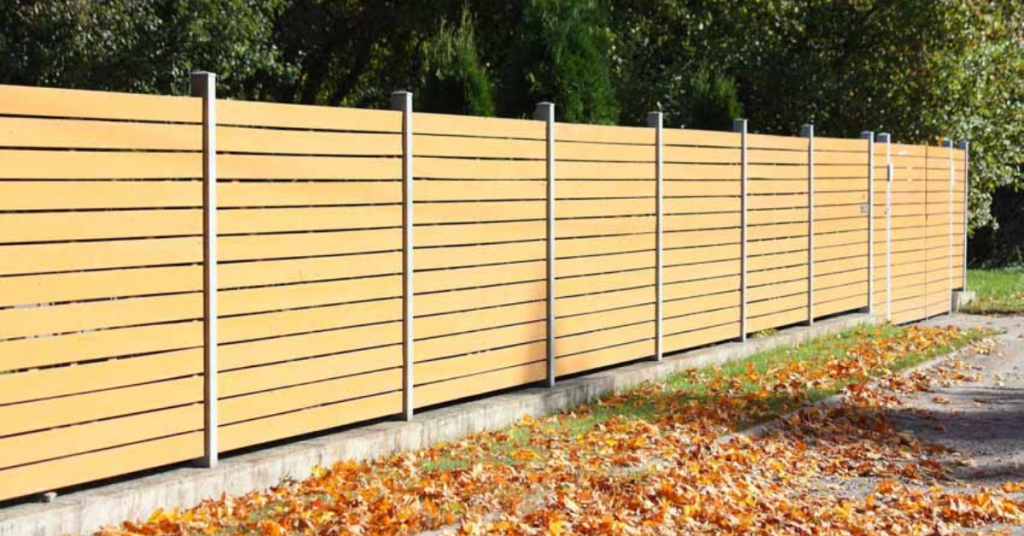 composite fencing in four seasons