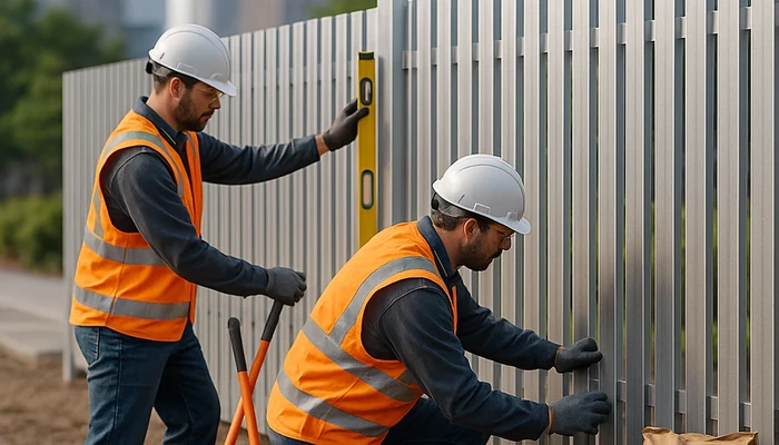 expectations-during-commercial-fencing-installation