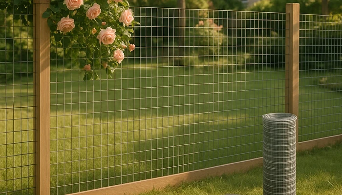 easy-diy-wire-mesh-fence