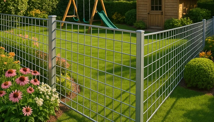 stylish-wire-mesh-fence-ideas