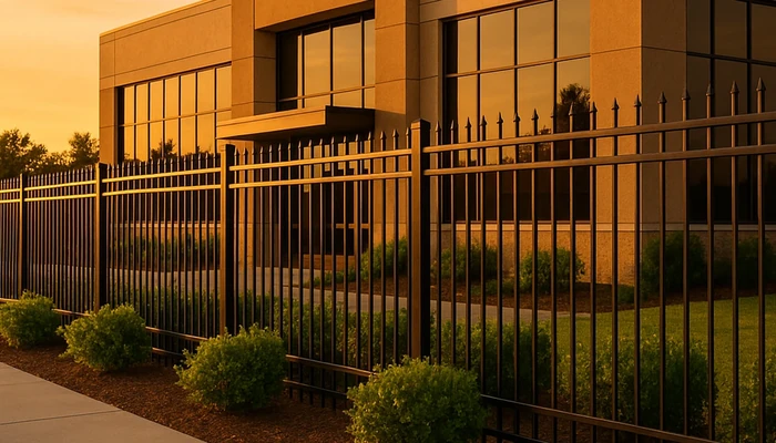 boosting-curb-appeal-with-commercial-fencing-designs