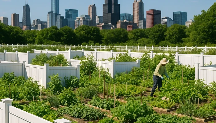 vinyl-fencing-for-community-gardens