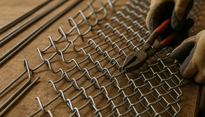 what-materials-are-used-in-chain-link-fences