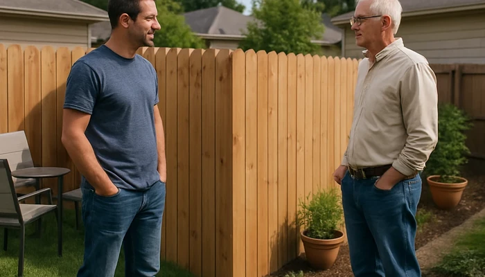 what happens when a neighbor disputes your fence line in chicago