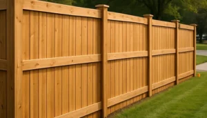 wood fence over easements what chicago homeowners should confirm before installation